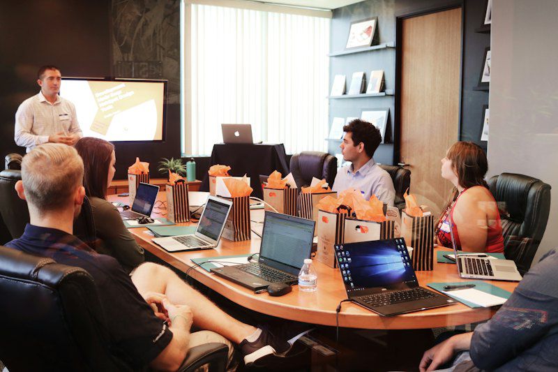 Weekly team meeting