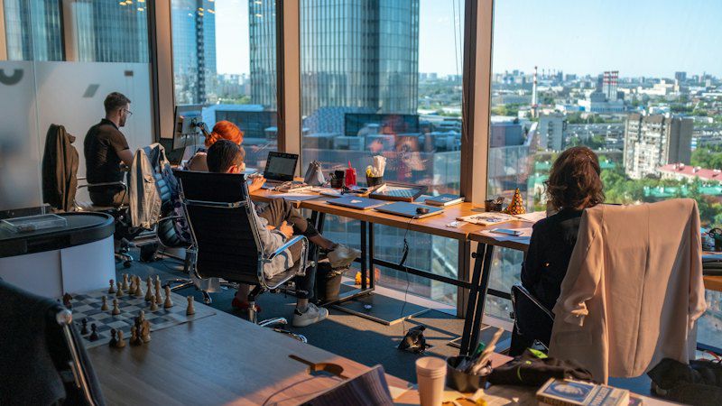 City-view desks